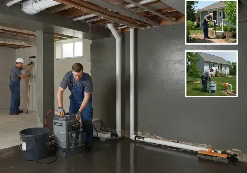 Basement Waterproofing and Flood Prevention process in Mount Zion, IL